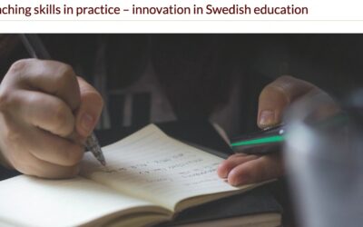 ”En innovation för svensk skola”- engelsk professor om Sveriges nya observationsunderlag