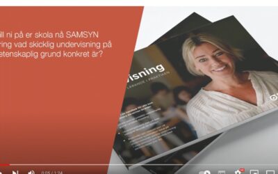 Efter ditt besök i vårt bibliotek – ett observationsunderlag för samsyn på riktigt (video 1:24 min)