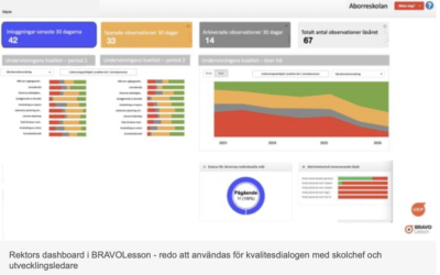 Skolans Kvalitetsdialog 2.0 – Nio frågor som man kan analysera om man har data om undervisningens kvalitet